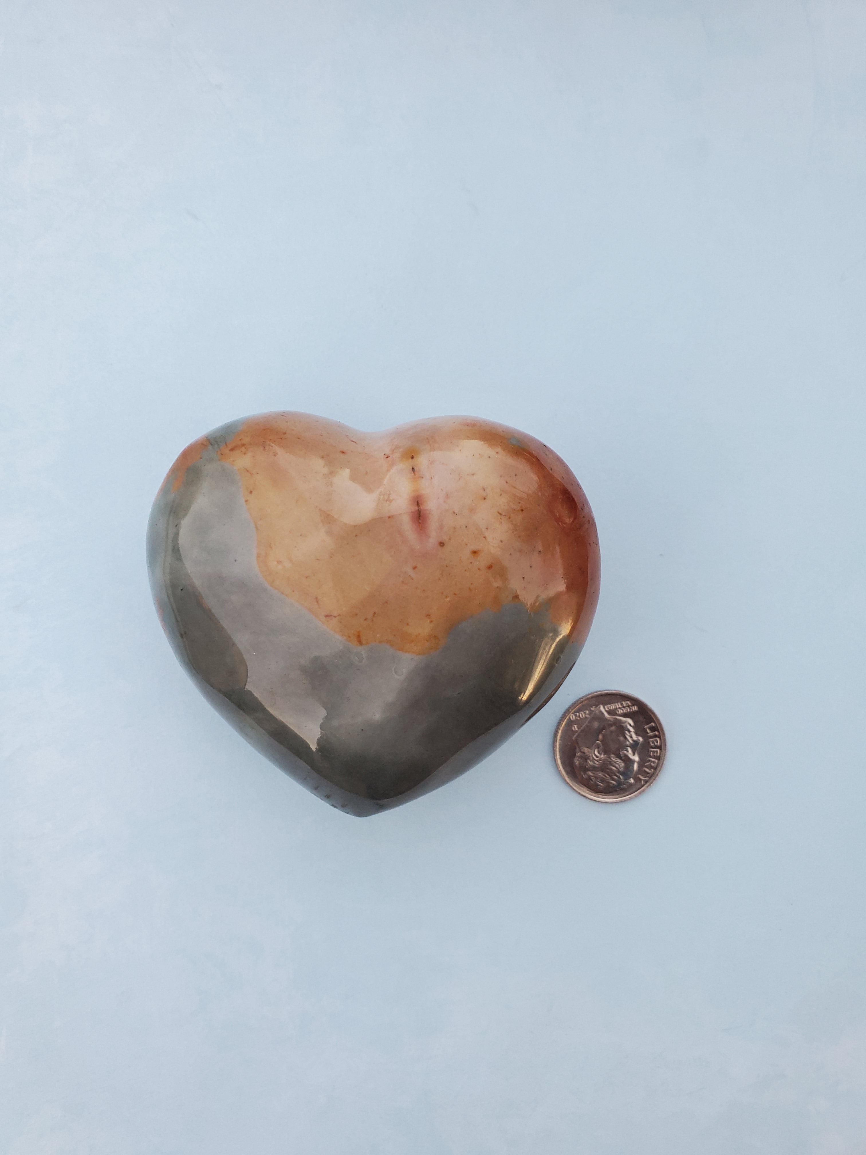 Polychrome Jasper Heart